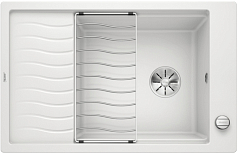 Мойка Blanco Elon XL 6S SILGRANIT PuraDur клапан-автомат InFino® белый