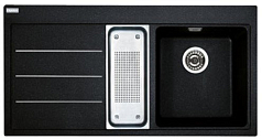 Мойка Franke MTF 651-100 чаша справа, оникс