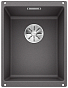 Мойка Blanco SUBLINE 320-U SILGRANIT отводная арматура InFino® темная скала
