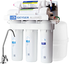 Фильтр Гейзер Аллегро П с помпой (бак 12 л)