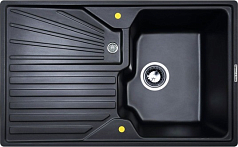 Мойка Zigmund & Shtain Kaskade 800 черный базальт