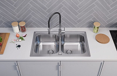 Мойка Alveus Line Maxim 90 нержавеющая сталь атласная