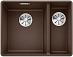 Купить Мойка Blanco SUBLINE 340/160-F отводная арматура InFino® кофе preview 1
