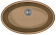 Мойка Florentina Вега Овал коричневый