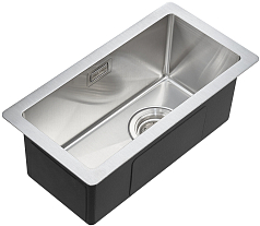 Мойка Paulmark Klein нержавеющая сталь брашированная