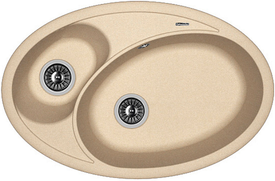 Мойка Florentina Селена 780 бежевый preview 1