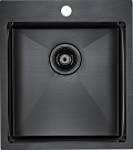 Мойка Paulmark Neckar вороненая сталь атласная