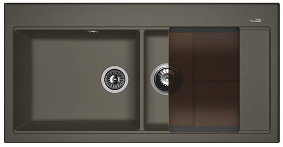 Мойка Florentina Россана антрацит preview 1