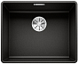Мойка Blanco SUBLINE 500-F отводная арматура InFino® черный