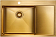 Мойка Paulmark Elde L золото брашированное