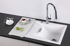 Мойка Schock WATERFALL 45D CRISTADUR красный