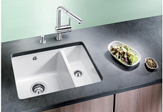 Мойка Blanco Subline 350/150-U глянцевый белый