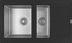 Мойка Florentina Комби 860К антрацит