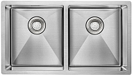 Мойка Paulmark Dopplet нержавеющая сталь брашированная