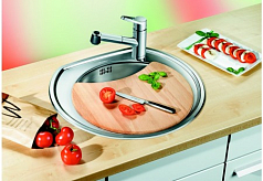 Мойка Blanco Rondoval нержавеющая сталь полированная