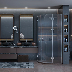 Душевое ограждение Ambassador 12011101 (Niagara Premium)