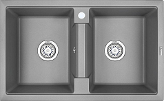 Мойка Granula 8101 алюминиум