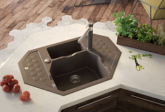 Мойка Alveus Sensual 60 шоколад