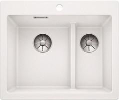Мойка Blanco PLEON 6 Split SILGRANIT PuraDur белый
