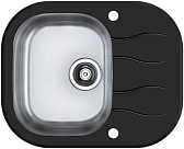 Мойка Alveus Wave 10 черное стекло