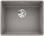 Мойка Blanco SUBLINE 500-F отводная арматура InFino® алюметаллик