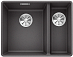 Купить Мойка Blanco SUBLINE 340/160-F отводная арматура InFino® темная скала preview 1