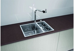 Мойка Blanco Andano 340/180-IF чаша слева, клапан-автомат