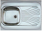 Мойка Alveus Classic 30 нержавеющая сталь атласная, чаша слева