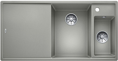 Мойка Blanco AXIA III 6 S чаша справа, доска ясень клапан-автомат InFino® жемчужный