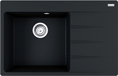 Мойка Franke CNG 611/211-78 TL чаша слева черный матовый