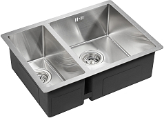 Мойка Paulmark Zusat PM225944-BSR нержавеющая сталь брашированная правая