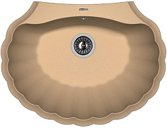 Мойка Florentina Гребешок капучино