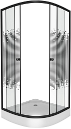 Душевой уголок Niagara NG-003 black