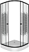 Купить Душевой уголок Niagara NG-003 black preview 1
