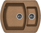 Мойка Florentina Нире 630К коричневый