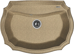 Мойка Florentina Эмилия 770 коричневый