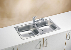 Мойка Alveus Basic 160 нержавеющая сталь полированная