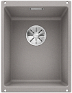 Мойка Blanco SUBLINE 320-U SILGRANIT отводная арматура InFino® алюметаллик