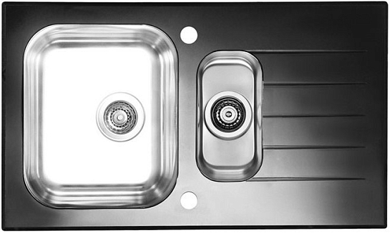 Мойка Alveus Glassix 20 черное стекло preview 1