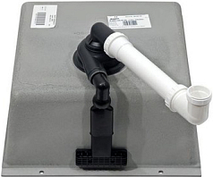 Мойка Blanco SUBLINE 400-F отводная арматура InFino® жасмин