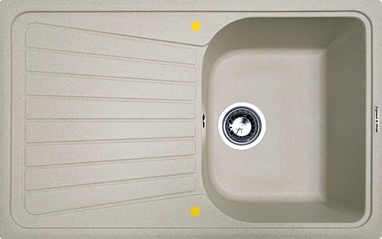 Мойка Zigmund & Shtain Klassisch 790 речной песок preview 1