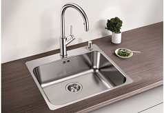 Мойка Blanco Supra 500-IF/A нержавеющая сталь полированная