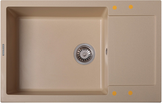 Мойка Zigmund & Shtain Rechteck 780.490 топленое молоко preview 1