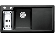Мойка Blanco AXON II 6 S (чаша слева) керамика клапан-автомат InFino®