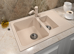 Мойка Bamboo Кардинал 760К дюна