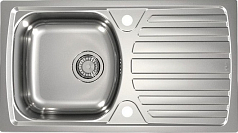 Мойка Alveus Basic 170 нержавеющая сталь полированная 1136539