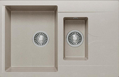 Мойка Polygran Brig-770 серый