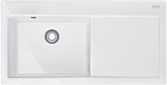Мойка Franke MTK 611-100, чаша слева, белый