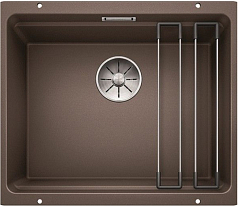 Мойка Blanco ETAGON 500-U SILGRANIT PuraDur кофе