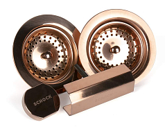 Сливная фурнитура для мойки Schock ETON 60D медь